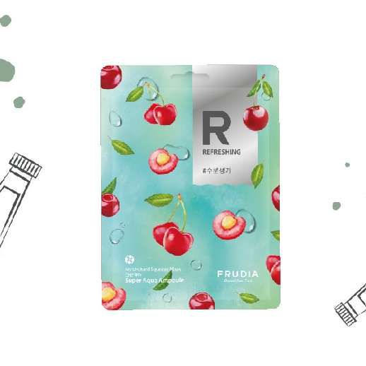 Frudia mask. Тканевые маски Frudia. Frudia маска для лица. Frudia маски тканевые вишня. Тканевая маска с вишней.