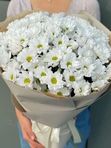 БУКЕТ из 15 кустовых хризантем ромашка