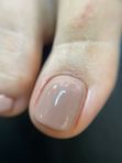 Педикюр с покрытием гель лака