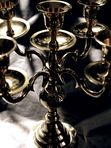 Подсвечник латунный на 5 свечей