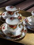 Винтажное трио Royal Albert, Англия