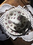 Винтажное трио Royal Albert Sweet Violets