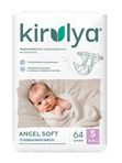 Подгузники детские на липучках KIRULYA размер S 4-8 кг 64 шт