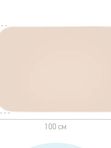 Клеенка подкладная с ПВХ покрытием 68*100 см серо-бежевый ROXY-KIDS