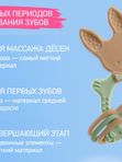 Прорезыватель универсальный BUNNY TEETHER оливковый ROXY-KIDS (3мес+)