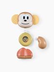 Игрушка-погремушка обезьянка FUNKY MONKEY ФАНКИ МАНКИ multicoloured Happy Baby (0+)