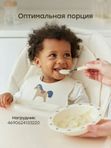 Набор столовых приборов (ложка и вилка) детский cream Happy Baby (6мес+)