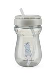 Поильник с трубочкой 360 мл цвет rabbit/кролик Happy Baby (9мес+)