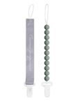 Набор держателей PCL10715 для пустышки 2 шт light grey/sage Paomma
