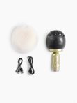 Микрофон Fluffy mic Флафи мик оливковый Happy baby (3г+)