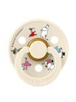 Пустышка латексная BIBS x Moomin Colour - Friends - Ivory 6-18 мес