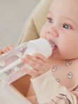 Нагрудный фартук силиконовый Ducks Happy Baby (6мес+)
