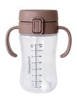 Поильник с трубочкой 240 мл taupe Paomma (6мес+)