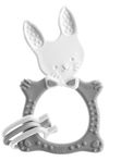 Прорезыватель универсальный BUNNY TEETHER серый ROXY-KIDS (3мес+)