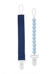 Набор держателей PCL11713 для пустышки 2 шт navy/baby blue Paomma