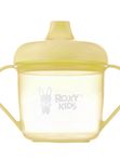 Кружка-поильник с носиком желтый 180 мл ROXY-KIDS (9мес+)