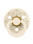 Соска-пустышка латексная BIBS Colour - Noor - Ivory/Gold 6+ мес