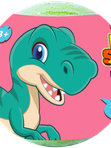 Шар бурлящий для ванны с игрушкой Dinosaurs 130 гр L'Cosmetics (3г+)