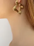 Серьги абстракция