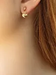 Серьги сердечки