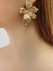 Серьги цветок