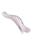 Solomeya straw banana hair clip, крабик для волос из натуральной пшеницы в форме банана