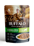 Mr.Buffalo Влажный корм пауч для кошек в соусе, 85г