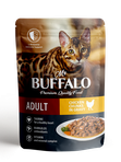 Mr.Buffalo Влажный корм пауч для кошек в соусе, 85г