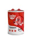 Lucky Bits Консервы для собак полнорационные 400г
