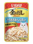 INABA КИННОДАСИ влажный корм 60г для кошек пауч