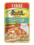 INABA КИННОДАСИ влажный корм 60г для кошек пауч