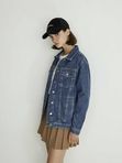 Куртка джинсовая женская 110154-30105