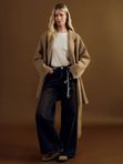 Пальто с запахом (camel), р.S, M, L, XL