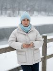 Шапка и снуд двойка