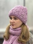Шапка и снуд двойка