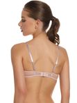 Бюстгальтер Корбей(Corbeille) JOLIDON FEMME FATALE S2427 // Коричневий+Чорний / Ніжно-рожевий