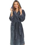 Халат Midi (Unisex) DOCTOR NAP  SWW.7135/ розмір L/XL, сірий