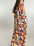 Туніка-пляж PANACHE Tammy Long Kaftan SW1768 Maxi/Своб // S, Різноколор_Апулія