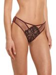 Бразиліана Midi JOLIDON FEMME FATALE D2426 // Коричневий+Чорний / Ніжно_рожевий