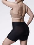 Труси Бермуди Безшовка JULIMEX SLIM 574 // Бежевий / Чорний