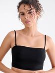 Бандо Топ/Сліпи високе бедро  Купальник роздільний LISCA FLORIDA 40899/41779 //  Чорний