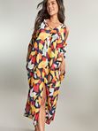 Туніка-пляж PANACHE Tammy Long Kaftan SW1768 Maxi/Своб // S, Різноколор_Апулія