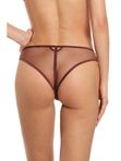 Бразиліана Midi JOLIDON FEMME FATALE D2426 // Коричневий+Чорний / Ніжно_рожевий