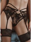 Пояс для панчох JOLIDON SPRING FLING J2398 // Чорний