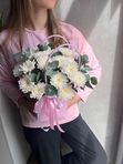 Цветочный комплимент для учителя
