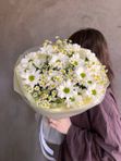 Авторский букет с ромашками