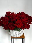 Корзина с французскими розами
