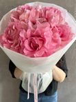5💕РОЗОВЫХ ФРАНЦУЗСКИХ РОЗ МАНДАЛА