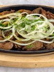 Любимая печень по-калмыцки