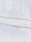 Серебряная цепочка 925, плетение якорное, родирование. длина 50 см